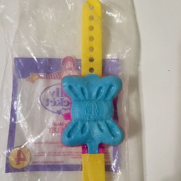 VTG Polly Pocket Bracelet 1994 McDonald’s Happy Meal Toy New Sealed #4 Mattel - Picture 5 of 5